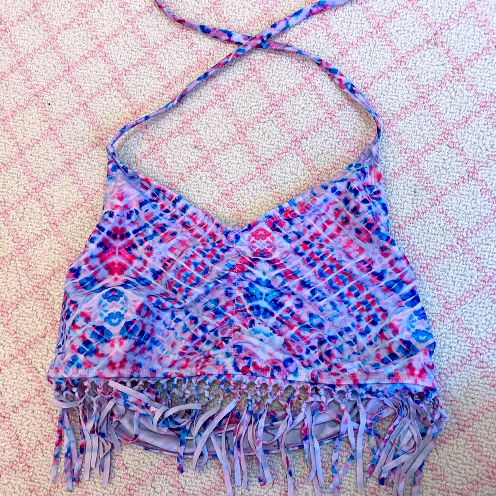 Tie dye bikini top
